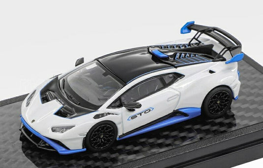 【予約】2026年発売予定LAMBORGHINI Huracan STO LP610 4 2023 ホワイトライトブルー / LCD 1/64 ミニカー