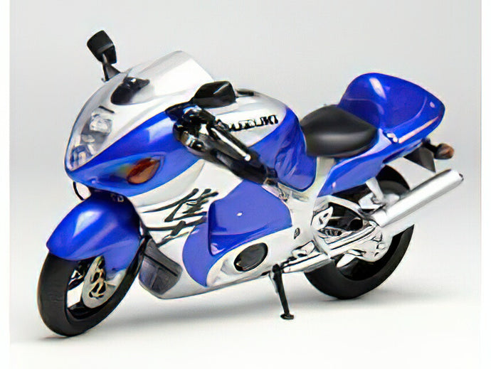 【予約】12月以降発売予定SUZUKIスズキGSX 1300R HAYABUSA 2001 - BLUE SILVER /LCD 1/12 ミニカー