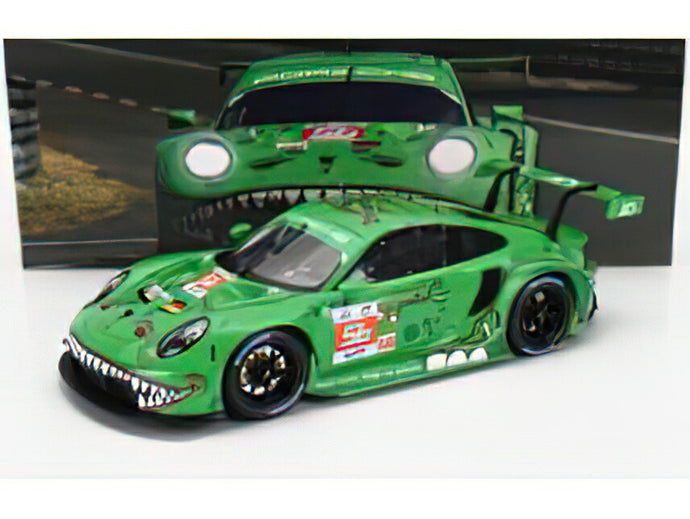 【予約】PORSCHE - 911 991-2 RSR-19 4.2L TEAM PROJECT 1-AO N 56 24h LE MANS 2023 MATTEO CAIROLI - PHILLIP JEFFREY HYETT - GUNNAR JEANNETTE - GREEN/IXO 1/18ミニカー