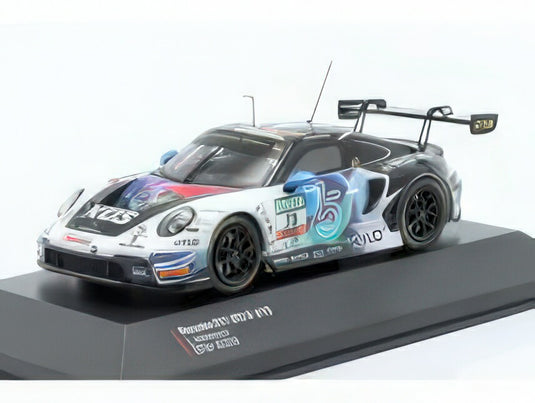 【予約】PORSCHE  911 992 GT3 R TEAM KUS BERNHARD N 75 DTM SEASON 2023 LAURIN HEINRICH  WHITE BLACK/IXO 1/43ミニカー