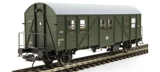 0ゲージ 鉄道模型 客車 Lenz レンツ DR MBi 43 代用客車 Era III Makeshift passenger car MBi 43 of the DR epoch III DC