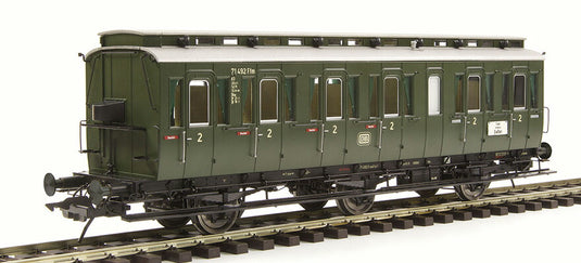 0ゲージ 鉄道模型 客車 Lenz レンズ DB プロイセン 2等 C3形 Era III 2nd class Prussian compartment car type C3 DB epoch III DC
