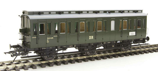 Oゲージ 客車 Lenz レンツ DR C3 epoch III 3rd class Prussian compartment car DR DC