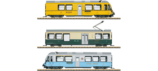 Gゲージ 鉄道模型 LGB エルジービー レーティッシュ鉄道 ABe 8/12 Allegra Era VI Multiple unit ABe 8/12 RhB Era VI DC mfx