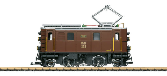 Gゲージ 鉄道模型 電気機関車 LGB エルジービー レーティッシュ鉄道 RhB Ge 2/4 222 Era VI sound DC mfx