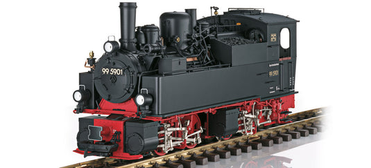 Gゲージ 鉄道模型 蒸気機関車 LGB エルジービー ハルツ狭軌鉄道 HSB 99 5901 Era VI DC mfx
