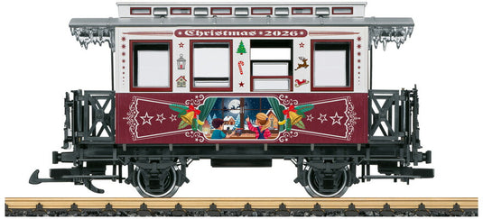Gゲージ 鉄道模型 LGB クリスマス貨車 2026 DC