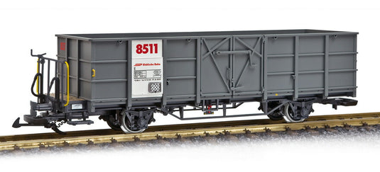 Gゲージ 鉄道模型 貨車 LGB エルジービー レーティッシュ鉄道 RhB Two axle high sided wagon Era VI DC
