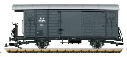 Gゲージ 鉄道模型 LGB エルジービー RhB 有蓋車 epoch VI RhB boxcar epoch VI DC