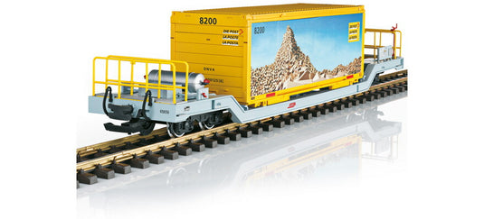 Gゲージ 鉄道模型 LGB エルジービー RhB コンテナ車 Sb t形 epoch VI Container car type Sb t of the RhB epoch VI DC