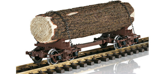 Gゲージ 鉄道模型 車両 LGB エルジービー 木材輸送車 Era III timber transport wagon Era III DC