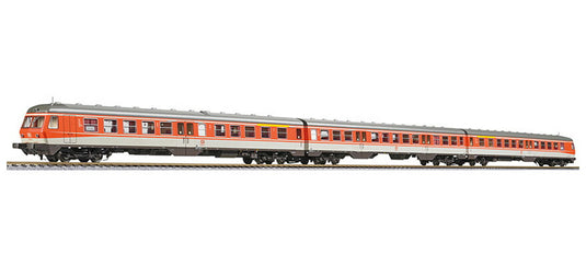 HOゲージ 鉄道模型 Liliput リリプット ドイツ連邦鉄道 BR 614 914 3両セット Era IV Diesel multiple unit BR 614 914 DB DC