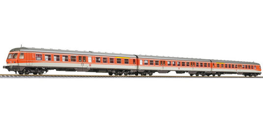 HOゲージ 鉄道模型 Liliput リリプット ドイツ鉄道 BR 614 914 3両セット Era V AC Digital Decoder ESU LokPilot DB AG DC