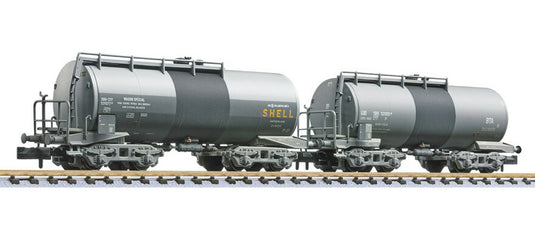 Nゲージ 鉄道模型 貨車 Liliput リリパット SBB CFF BTA E Era III 2 pcs Tank car set DC