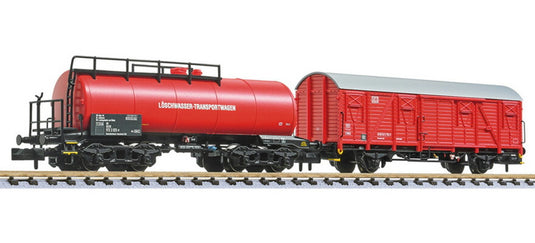 Nゲージ 鉄道模型 Liliput リリパット DB Netz AG 消防車両 2両セット Era VI 2 piece fire engine set DB Netz AG Era VI DC