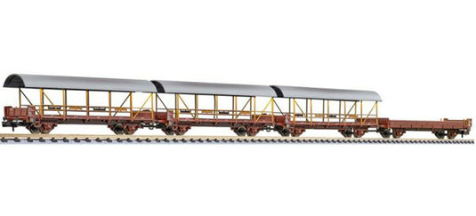 Nゲージ 鉄道模型 貨車 Liliput リリパット BLS Era IV 4 piece set of car transport wagons DC