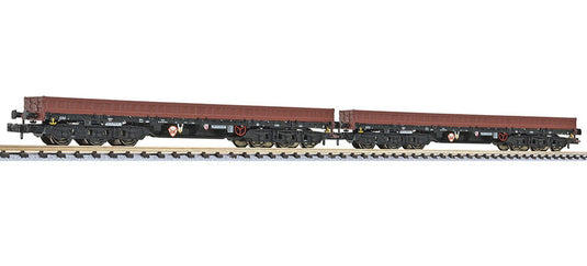 Nゲージ 車両 Liliput リリプット DR Sas epoch IV 2 piece set heavy duty wagons Sas DR epoch IV DC