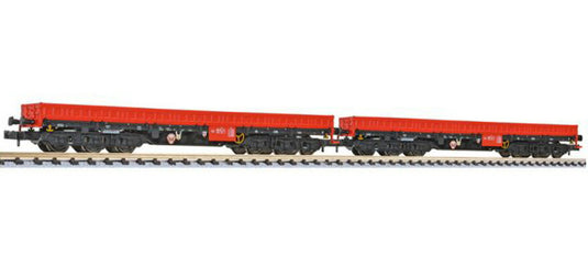 Nゲージ 鉄道模型 Liliput リリパット DB AG Epoch V 2 pcs. Set 6-axis Heavy goods wagon DC