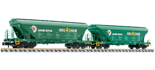 Nゲージ 鉄道模型 Liliput リリパット Loko Trans Uagpps Era VI Grain transport wagon DC