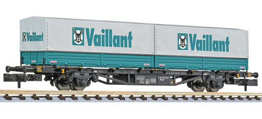 Nゲージ 鉄道模型 貨車 Liliput リリパット DB Lgjs 571 Era IV Container carrier wagon DC