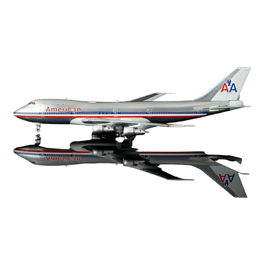 アメリカン航空 American Airlines (Leased from Pan Am) ボーイング 747-100 / Legacy Jets 1/400 飛行機模型 旅客機