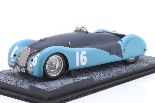 Robert Benoist Bugattiブガッティ Type T57S 45 1937 ブルー ブラック