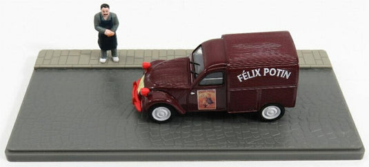 Citroenシトロエン 2CV Epicierエピシエ Felixフェリックス Potinポティン Droghiereドロギエーレ ボルドー / EDICOLA 1/43 ミニカー