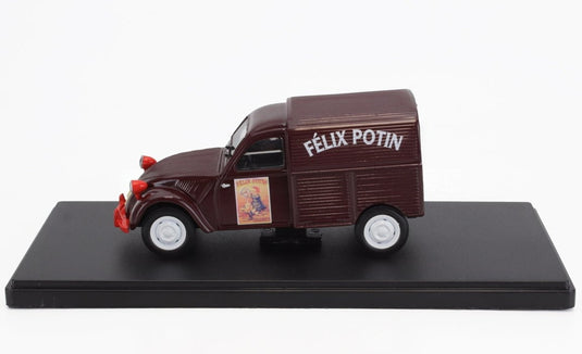 Citroenシトロエン 2CV 1960 La Maisonラ・メゾン Felixフェリックス Potinポティン ボルドー / EDICOLA 1/43 ミニカー
