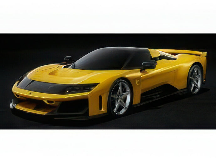 【予約】12月以降発売予定FERRARI F80 2024 ジャッロモデナ イエロー/ LOOKSMART 1/12 ミニカー