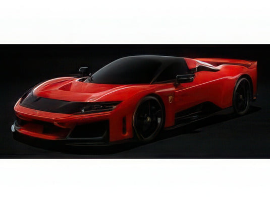 【予約】12月以降発売予定FERRARI F80 2024 ロッソコルサ レッド/ LOOKSMART 1/12 ミニカー
