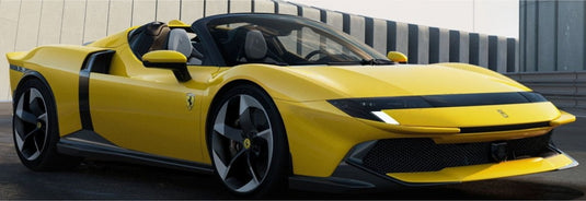 【予約】12月以降発売予定FERRARI 849 TESTAROSSA SPIDER 2025 展示ケース付 ジャッロ・モデナ イエロー / LOOKSMART 1/12 ミニカー