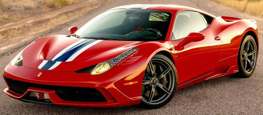 【予約】12月以降発売予定FERRARI 458 SPECIALE 2013 展示ケース付 ロッソ・コルサ レッド / LOOKSMART 1/12 ミニカー