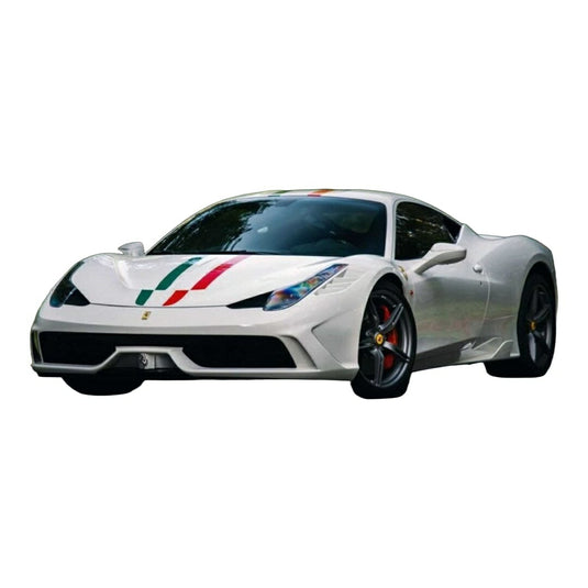 【予約】2026年発売予定 Ferrariフェラーリ 458 SPECIALE 2013 イタリアンフラッグカラー ビアンコフジ ホワイト 限定版 / LOOKSMART 1/12 ミニカー