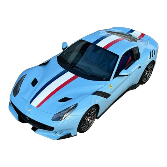 【予約】2026年発売予定 Ferrariフェラーリ F12 TDF 2015 フレンチリバリー ライトブルー 限定版 / LOOKSMART 1/12 ミニカー