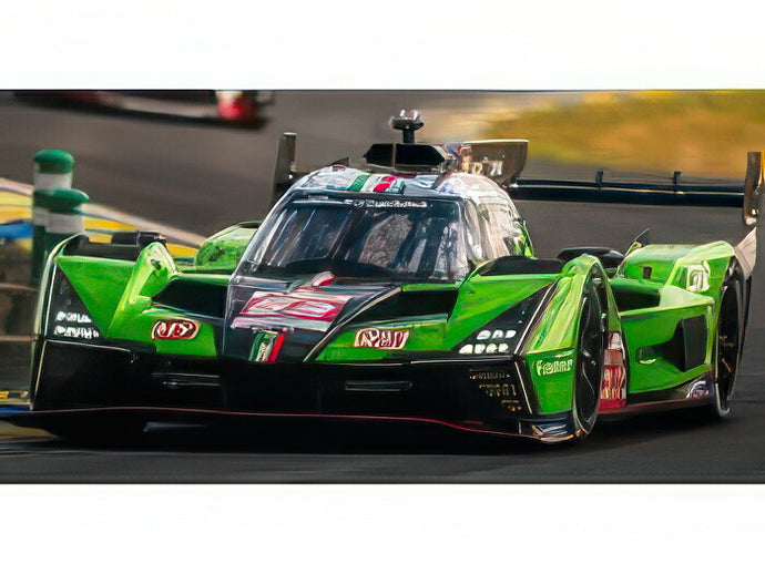 【予約】2025年発売予定LAMBORGHINI SC63 3.8L V8 ターボ ランボルギーニ・アイアンリンクスチーム 63号車 2024年ルマン24時間レース ドライバー:ダニール・クビアト/ミルコ・ボルトロッティ/エドアルド・モルタラ グリーン/ホワイト/LOOKSMART 1/18ミニカー