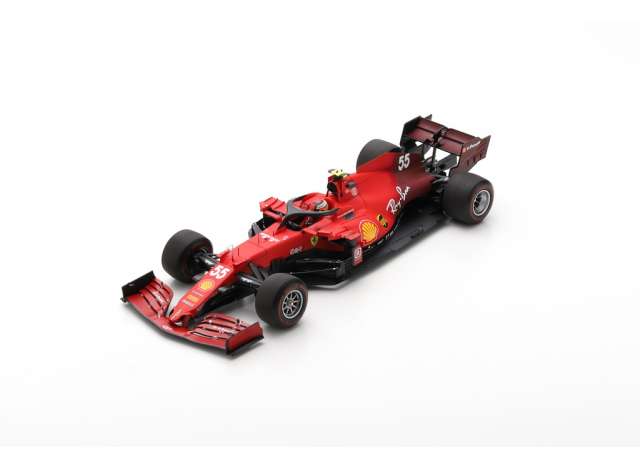 Ferrari F1 Sf21 チーム Scuderia Ferrari Mission Winnow #55 Bahrain Gp 2021 レッド LS18F1036/ LOOKSMART 1/18 ミニカー