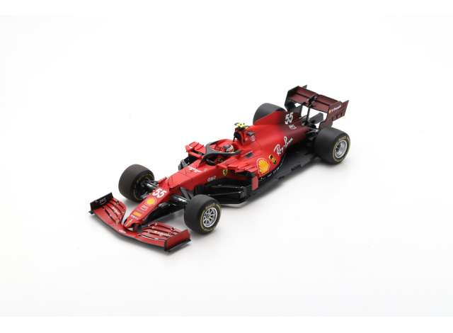 Ferrari F1 Sf21 チーム Scuderia Ferrari Mission Winnow #55 6Th British Gp 2021 マットレッド LS18F1039/ LOOKSMART 1/18 ミニカー