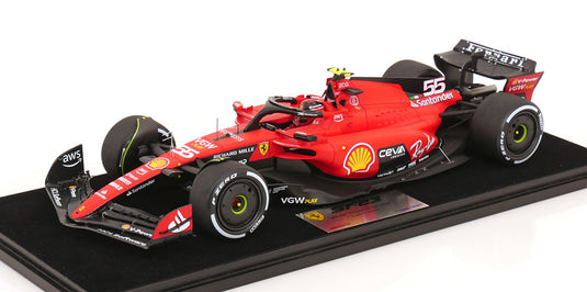 Ferrari SF23 シンガポールGP優勝車 サインツ 2023 / Looksmart 1/18 ミニカー