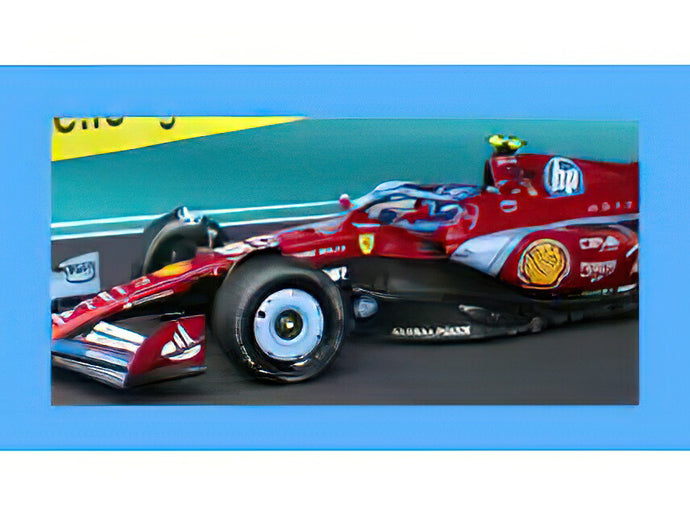 【予約】12月以降発売予定FERRARIフェラーリ F1 SF24 TEAM SCUDERIA FERRARIフェラーリN 55 5th MIAMI GP 2024 CARLOS SAINZ  RED LIGHT BLUE/LOOKSMART 1/18ミニカー