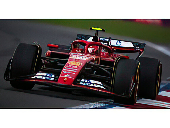 【予約】2025年発売予定FERRARI F1 SF 24 TEAM SCUDERIA FERRARI N 55 WINNER MEXICO GP 2024 CARLOS SAINZ RED WHITE BLACK/LOOKSMART 1/18ミニカー