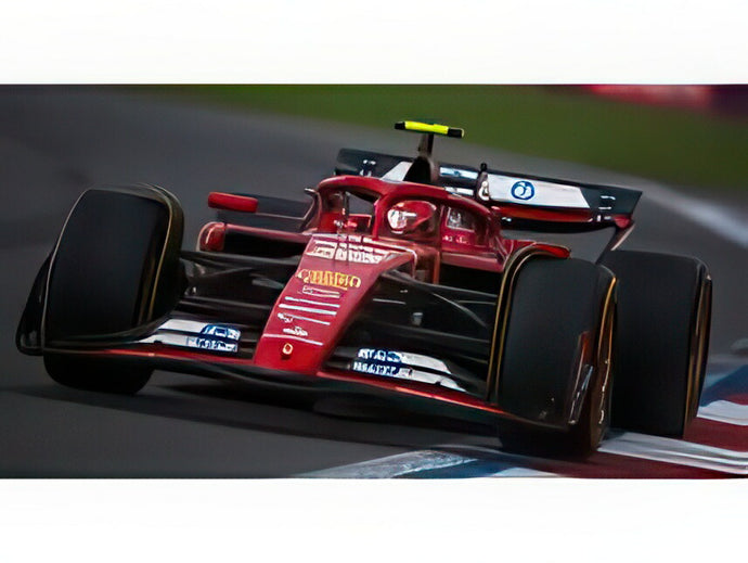 【予約】12月以降発売予定FERRARI F1 SF24 TEAM SCUDERIA FERRARI N 55 優勝 MEXICO GP 2024 カルロス・サインツ  レッド ホワイト ブラック/ LOOKSMART 1/18 ミニカー