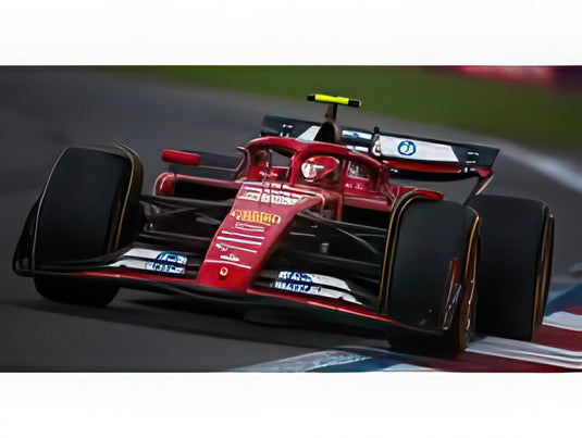 【予約】12月以降発売予定FERRARI F1 SF24 TEAM SCUDERIA FERRARI N 55 優勝 MEXICO GP 2024 カルロス・サインツ  レッド ホワイト ブラック/ LOOKSMART 1/18 ミニカー