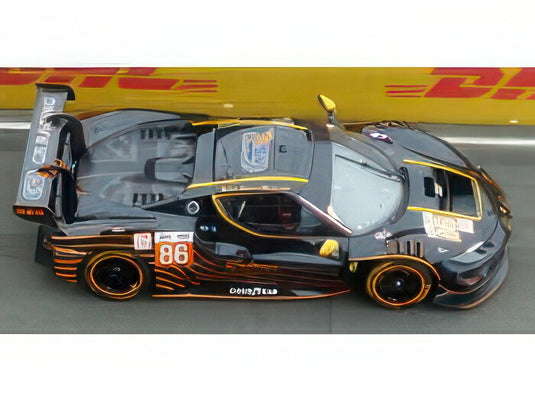 【予約】2025年発売予定FERRARI 296 GT3 3.0L ターボ V6 GRレーシングチーム 86号車 2024年ルマン24時間レース ドライバー:リカルド・ペラ/ダニエル・セラ/マイケル・ウェインライト ブラック/オレンジ/LOOKSMART 1/18ミニカー
