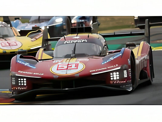 【予約】2026年発売予定FERRARI 499P N51 3位 ルマン24時間 2025 A.P.グイディ組 レッド イエロー ブラック/ LOOKSMART 1/18 ミニカー