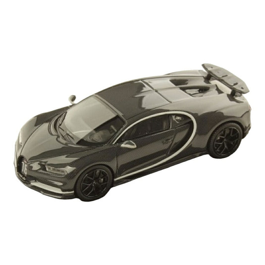 Bugattiブガッティ シロン スポーツ オープンウィング グレーカーボン No.16 / LOOKSMART 1/43 ミニカー