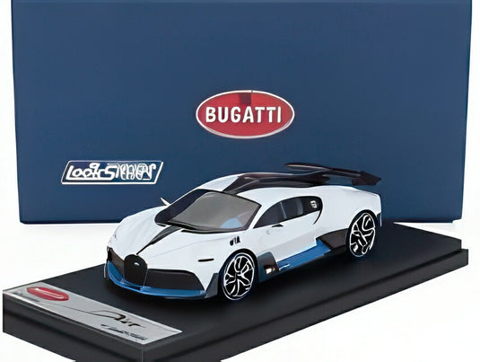 BUGATTI DIVO ディーヴォ 2018 クォーツホワイト グロッシー/ LOOKSMART 1/43 ミニカー
