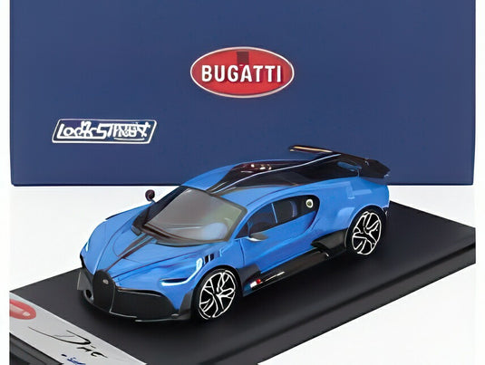 BUGATTI DIVO 2020 フレンチレーシングブルー グロッシーブラック/ LOOKSMART 1/43 ミニカー