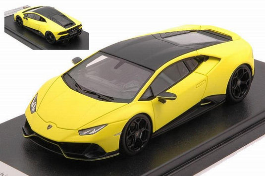 Lamborghiniランボルギーニ Huracanウラカン Evo Fluo Capsule Clarus Yellow / LOOKSMART 1/43 ミニカー