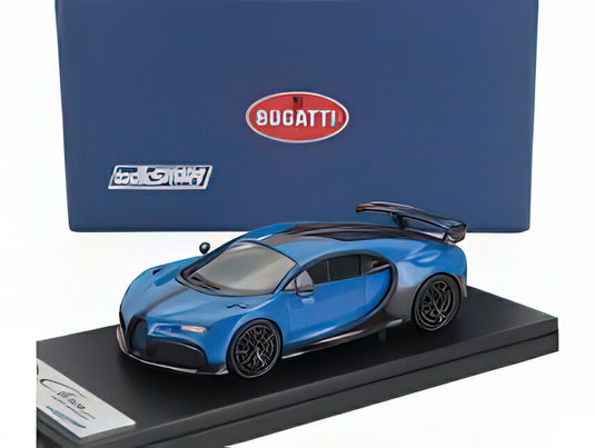 BUGATTI  CHIRON PUR SPORT N 16 2020  AGILE BLUE BLACK/LOOKSMART 1/43ミニカー