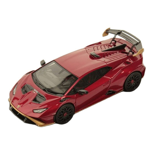 Lamborghiniランボルギーニ Huracanウラカン STO ロッソエフェスト ゴールドフレーム / Looksmart 1/43 ミニカー